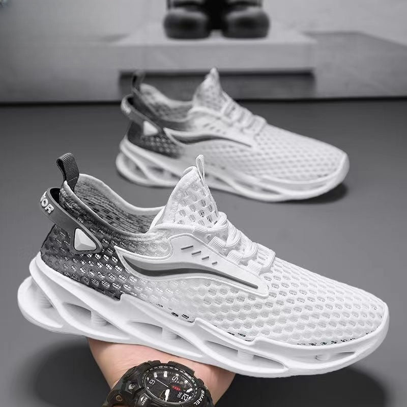 Men's Lace-up Sneakers Mesh Sports Shoes