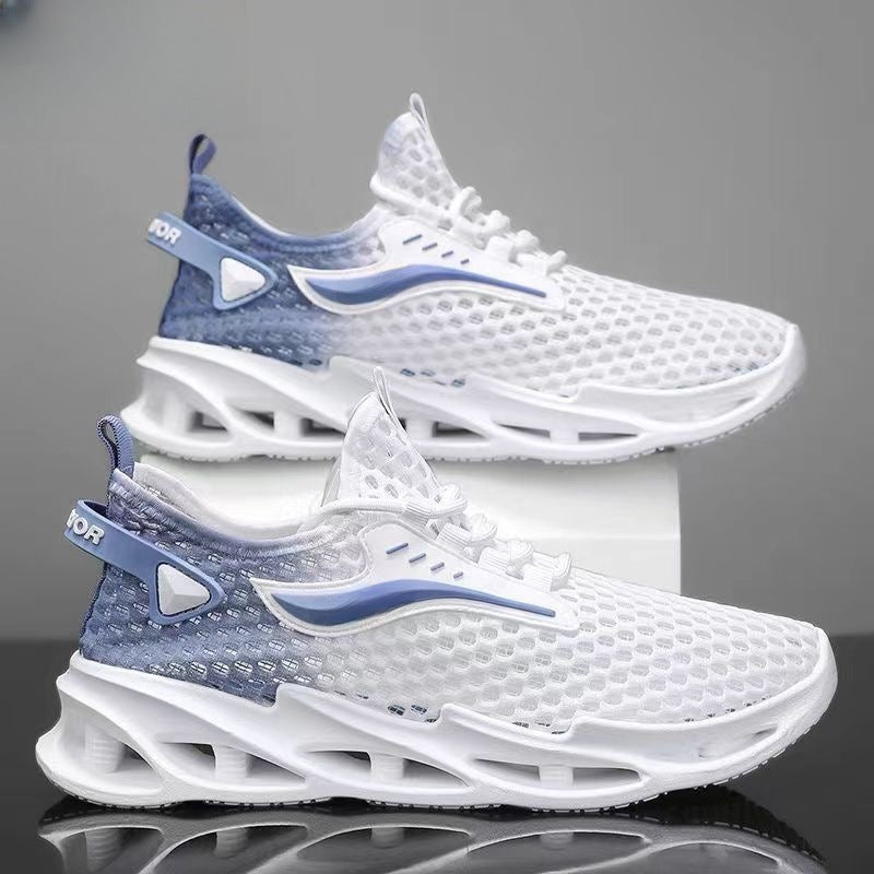 Men's Lace-up Sneakers Mesh Sports Shoes