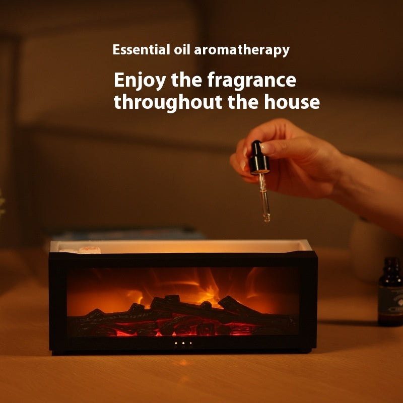 Humidifier 3D Flame Fireplace Machine